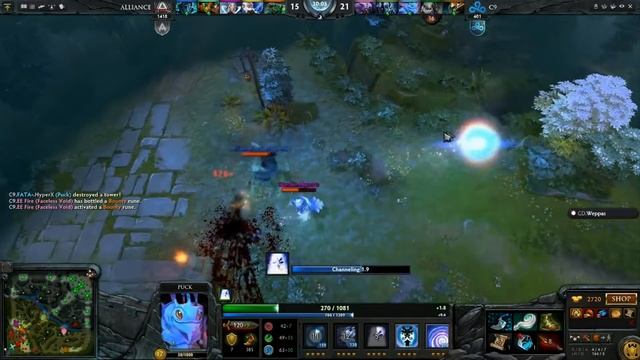 C9.FATA Puck vs Alliance - Dreamleague Dota 2 смотреть онлайн
