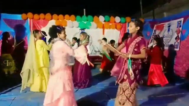 #marwadi #dance #viral #video #infosagar chogada tara!Super dandi Dance performed school students смотреть онлайн