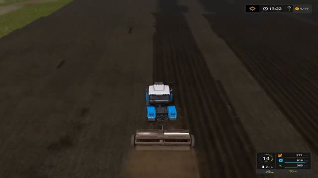 Сеем ячмень /Farming Simulator 17 /Timelaps#02