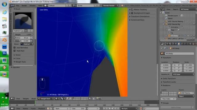 Blender Character Creation - Chapter 10 - Armature Rigging - Rigify (Part B) смотреть онлайн