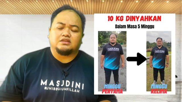 Kurus Sebanyak 10 kg Dalam Tempoh 5 Minggu : Apa Cabarannya Kini (Vlog #05 Nak Sihat) смотреть онлайн