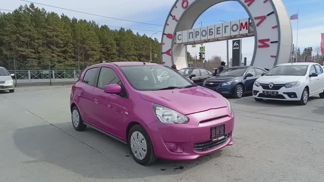 Mitsubishi Mirage 1.0 CVT (69 л.с.) 2013 смотреть онлайн