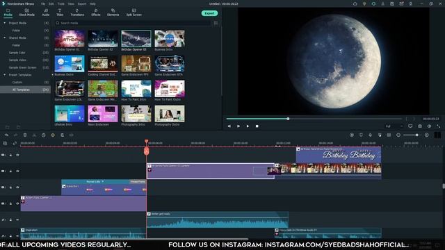 FILMORA 11 | NEW FEATURE TEMPLATE PRESETS | TIME SAVING FEATURE | FILMORA 11 TUTORIAL [HINDI] смотреть онлайн