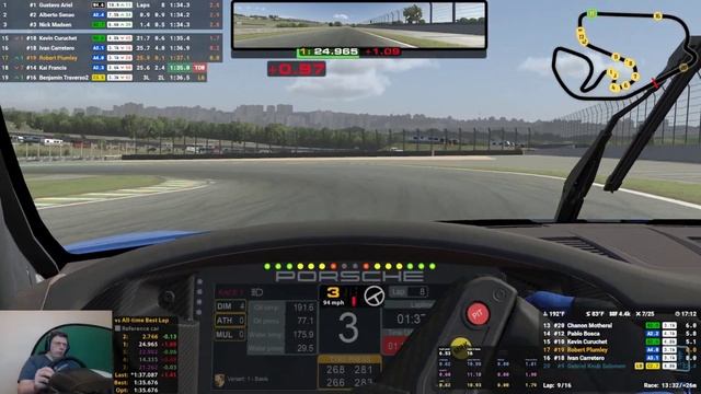 iRacing Porsche Cup Fixed at Interlagos 2nd attempt | Season 1 2024 смотреть онлайн