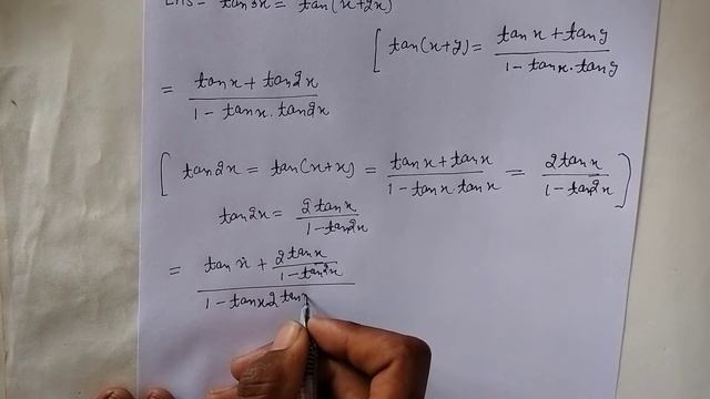 Prove that tan3x=(3tanx-tan^3x)/(1-3tan^2x) смотреть онлайн