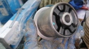 Замена сайлентблоков задней балки Ауди а6 с5.