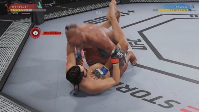 Jorge masvidal vs kamaru usman knockout смотреть онлайн