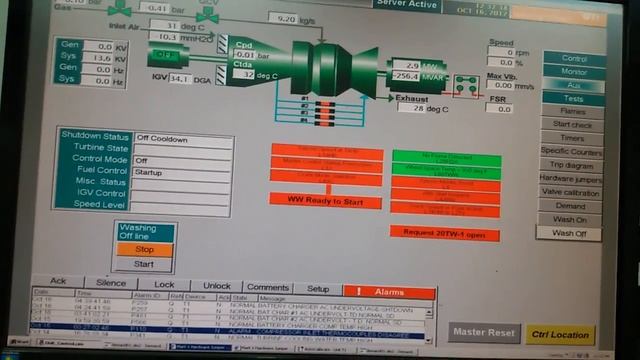 GE Speedtronic Mark V Control System of Gas Turbine. смотреть онлайн