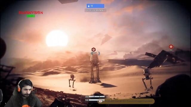Star Wars: Battlefront II (PS4) LIVE First Play: Part 3 - SquishiVision Gamez смотреть онлайн