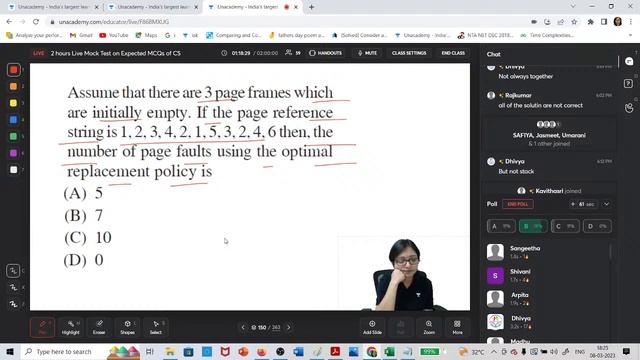 Live Mock Test | Computer Science | NTA UGC NET 2023 | Priyanka Chatterjee | Unacademy смотреть онлайн