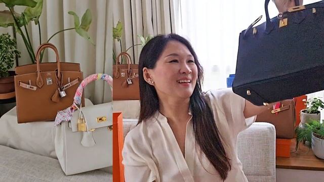 Hermes Birkin Kelly Dream Quota Bag Unboxing!! смотреть онлайн