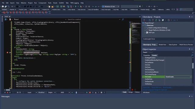 Delphi Socket Database Login - Register Example смотреть онлайн