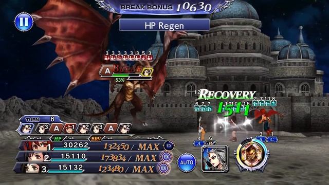 Lunar Tyrant LUFENIA + (Dark Bahamut Raid) - Llyud, Tifa, Garnet - DFFOO GL смотреть онлайн
