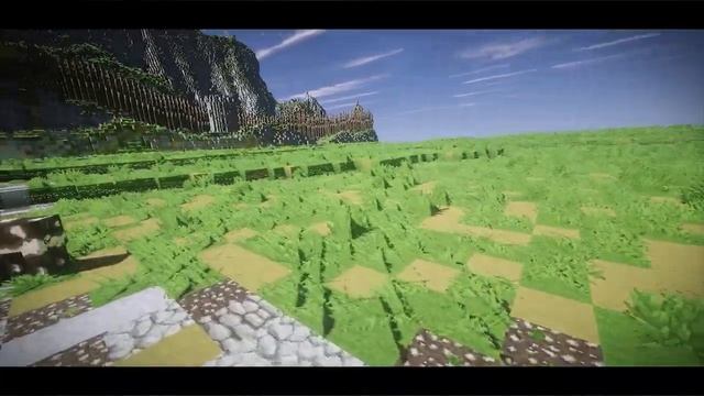 Minecraft Timelapse - Edoras Hillcastle смотреть онлайн