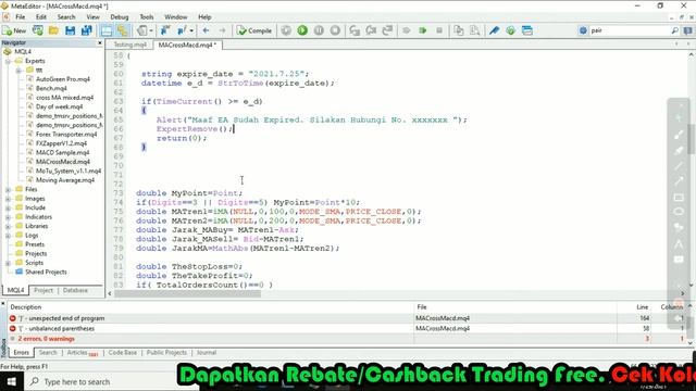 Tutorial Cara Coding Expire Date EA смотреть онлайн