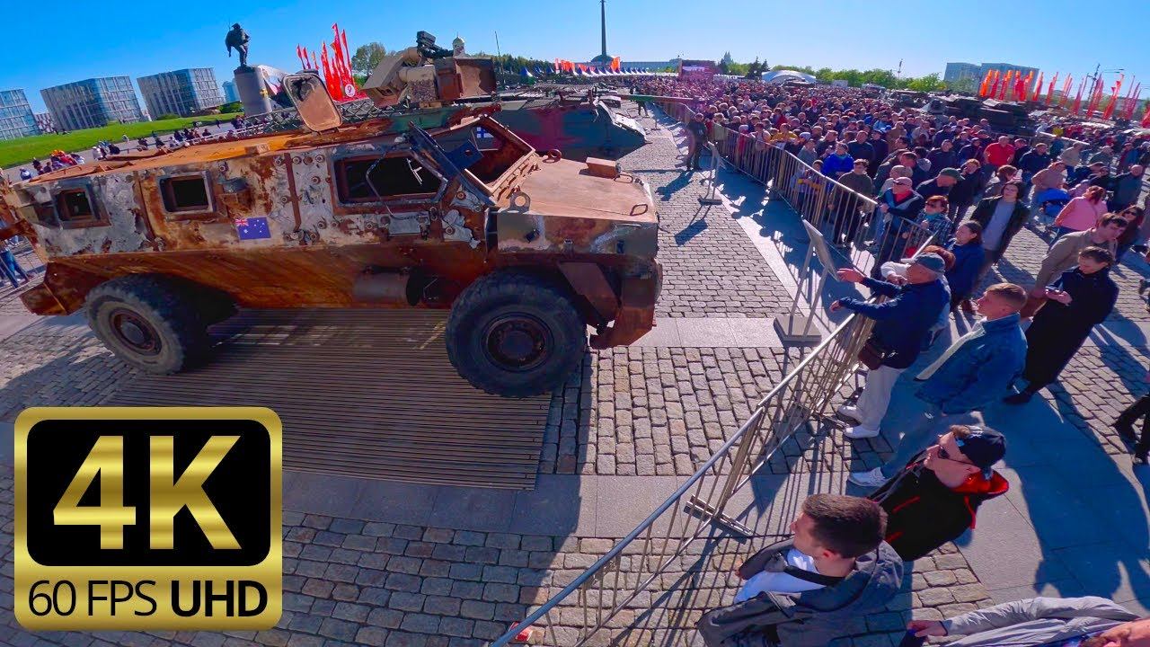 Walking Tour 4K | NATO Tanks In Moscow