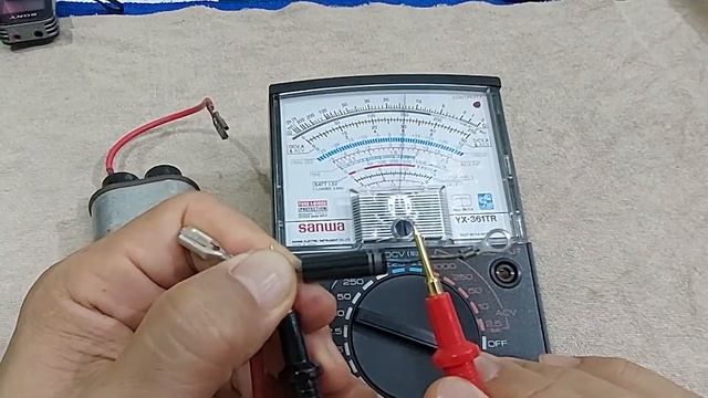 test capacitor&diode microwave ทดสอบการใช้มิเตอร์เข็มกับมิเตอร์ดิจิตอล วัดคาปาฯและไดโอด ไมโครเวฟ смотреть онлайн