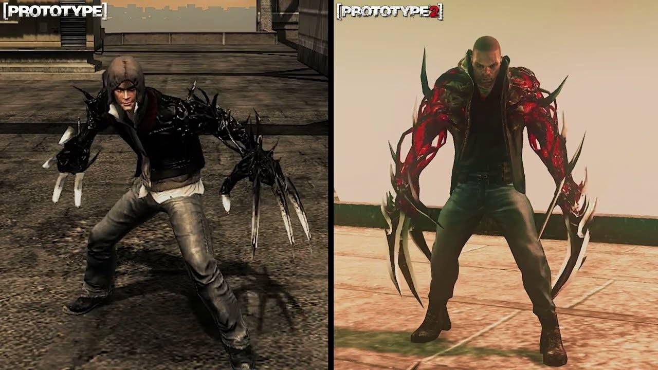 Prototype Vs Prototype 2 [Remastred Mod] power skins & Ultimate ability смотреть онлайн