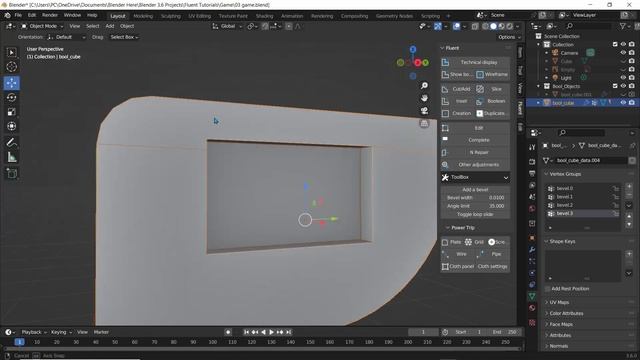 Model a Handheld Console in Blender -03 Creating the Screen смотреть онлайн