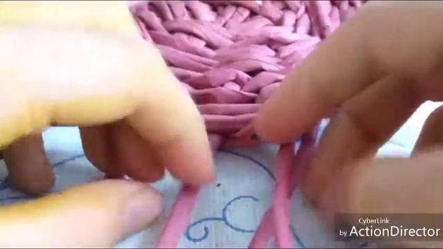 Как сделать карзину с просветами.