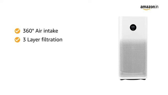 Mi Air Purifier 3 with True HEPA Filter and Smart App Connectivity смотреть онлайн