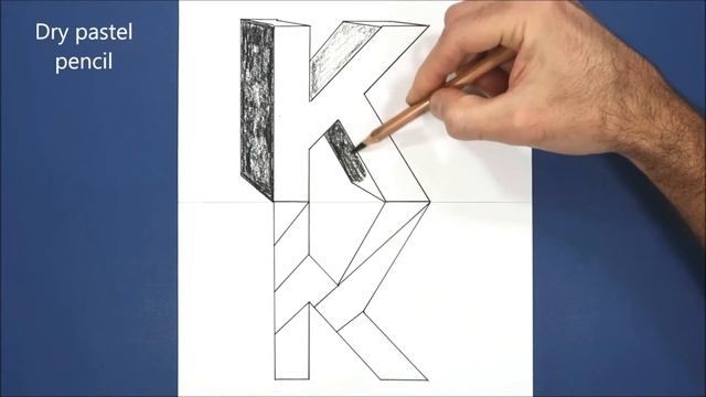 3D Trick Art on Paper, Letter K and its Hole смотреть онлайн
