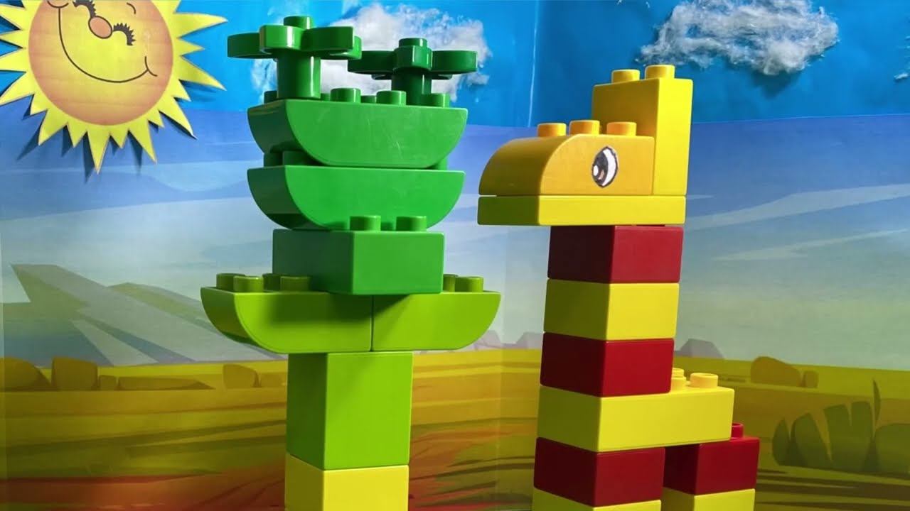 СЛОНЁНОК сказка из Лего stop motion_Мультфильм своими руками смотреть онлайн