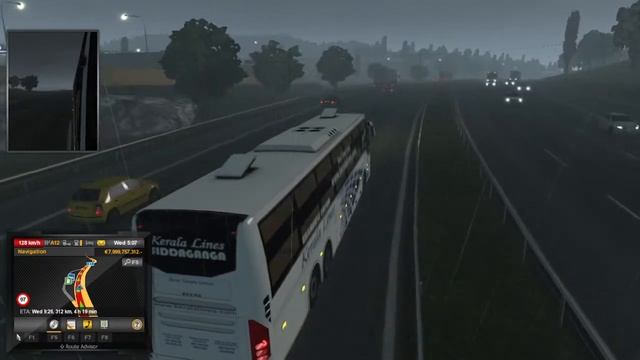 Euro Truck Simulator 2 ERNAKULAM TO BANGALORE KERALA LINES TRAVELS смотреть онлайн