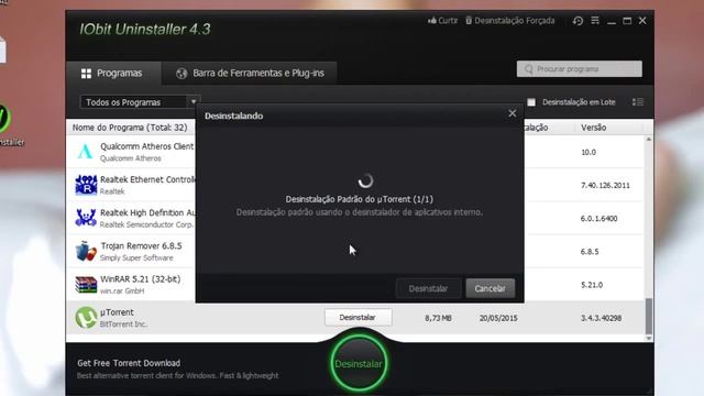 Como desinstalar programas por completo do seu computador com IObit Uninstaller ! (4.3) смотреть онлайн