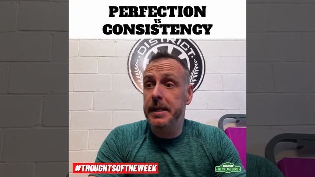 Perfection vs Consistency - My Thoughts of The Week смотреть онлайн