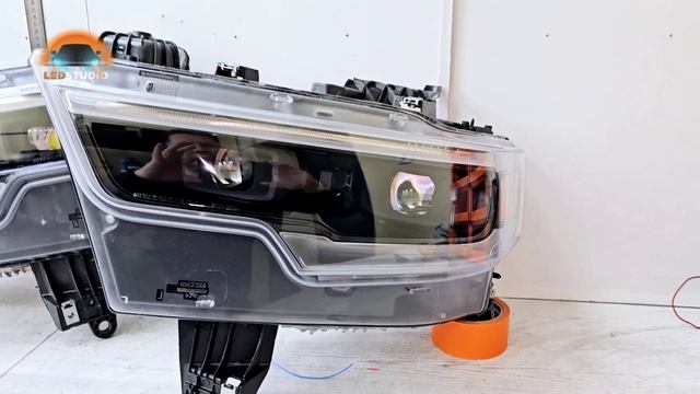 Dodge Ram тюнинг фары светодиодные смотреть онлайн