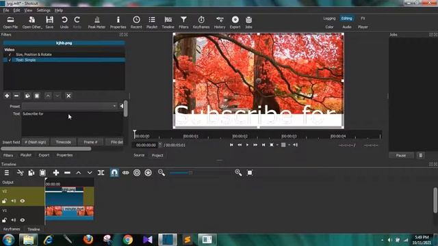 Headline Text | Shotcut video editor | EP 24 смотреть онлайн
