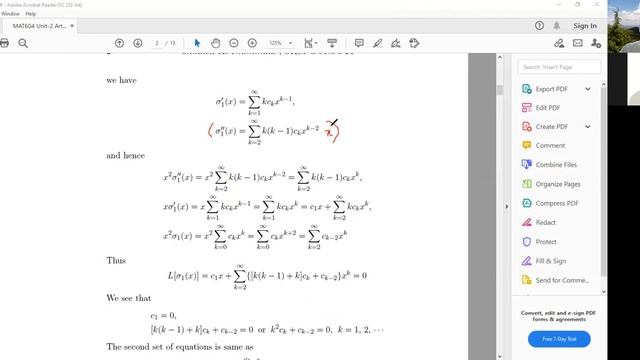 MAT604 Unit 2 Bessel Equation смотреть онлайн