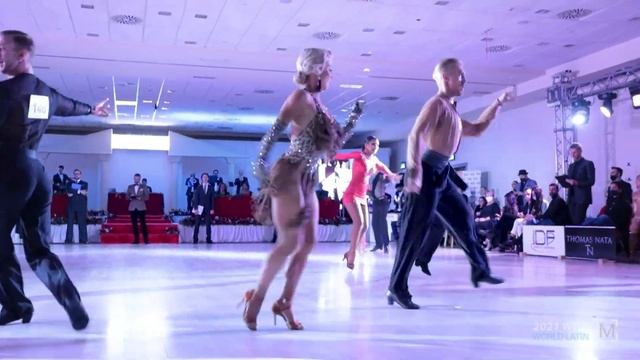 Oleg Skaskiv - Viktoriia Maister, UKR | 2021 WDO World Amateur LAT | Naples | R1 J смотреть онлайн