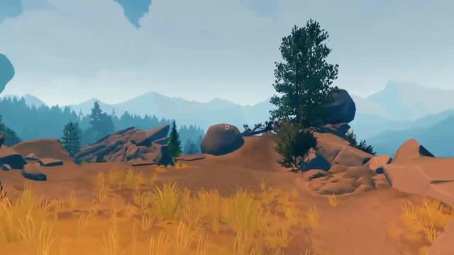 A Walk In The Woods! Let's Play - Firewatch #2 смотреть онлайн