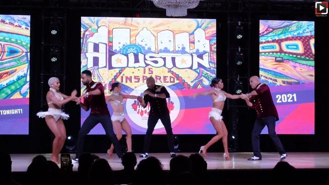 Yamulee Performance at BIG Salsa Festival Houston смотреть онлайн