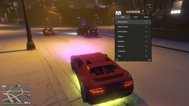 Electric Plug Mod Menu Showcase-- GTA V смотреть онлайн