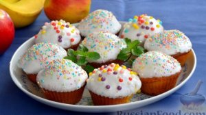 Мини-версия куличей. ПАСХАЛЬНЫЕ МАФФИНЫ НА СМЕТАНЕ