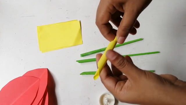 How To Make Easy & Beautiful Paper Red Lily Flowers | A4 Paper Craft смотреть онлайн