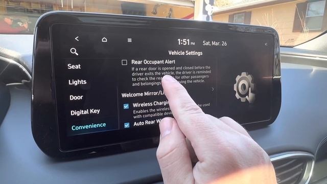 Disable Rear Occupancy Alert - 2022 Sante Fe смотреть онлайн