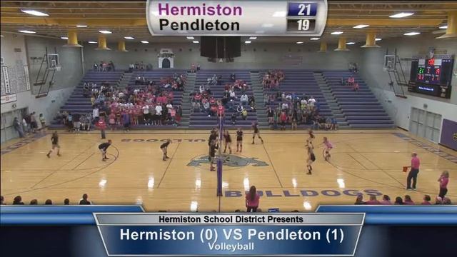 Hermiston High - Volleyball vs Pendleton 10/9/2012 смотреть онлайн