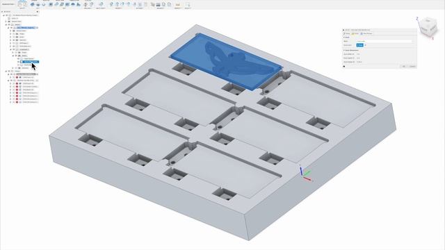 Setting Up Stock On A Pallet In Fusion 360 & Pattern Your CAM Across Your Pallet смотреть онлайн