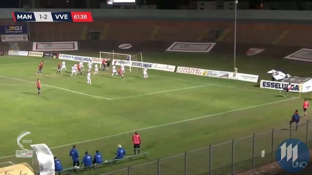 Mantova-Virtus Vecomp Verona 3-2, gli highlights смотреть онлайн