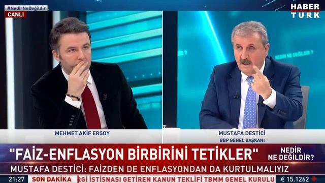 Merkez Bankası'nın faiz kararı için ne diyor? Mustafa Destici yanıtladı смотреть онлайн