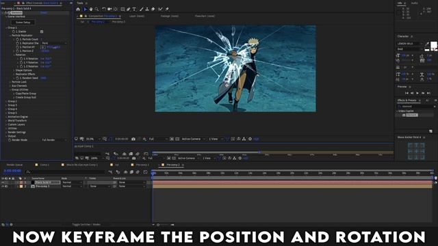 3D Kunai - After Effects Tutorial (screen break) смотреть онлайн