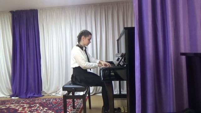 Фёдорова Ксения. Э.Григ "Вальс" смотреть онлайн