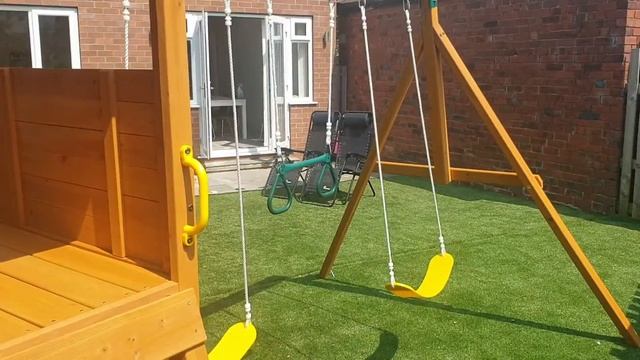 Selwood Mint Climbing Frame, Not Dunster House, Fatmoose, Wickey Installation Built In England