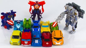 Роботы Десептиконы сделали тюрьму для Трансформеров. Мультики для детей.