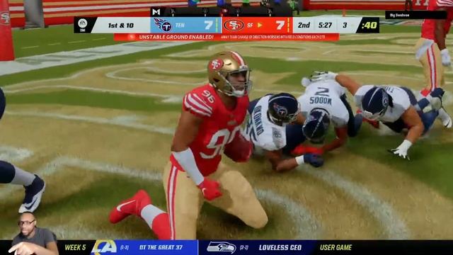 "Heavy Rain" Game! : Madden 23 Franchise Mode Episode 17 смотреть онлайн