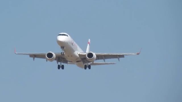Arkia Airlines Embraer 4X-EMA | SLR Canon Powershot SX30 IS смотреть онлайн